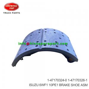 ISUZU 6WF1 10PE1 BRAKE SHOE ASM 1-47170324-0