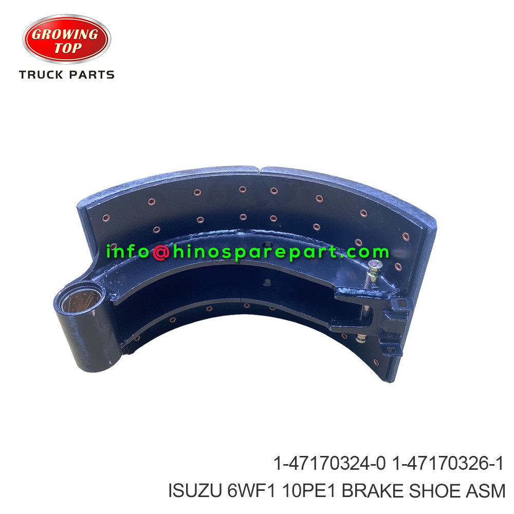 ISUZU 6WF1 10PE1 BRAKE SHOE ASM 1-47170324-0