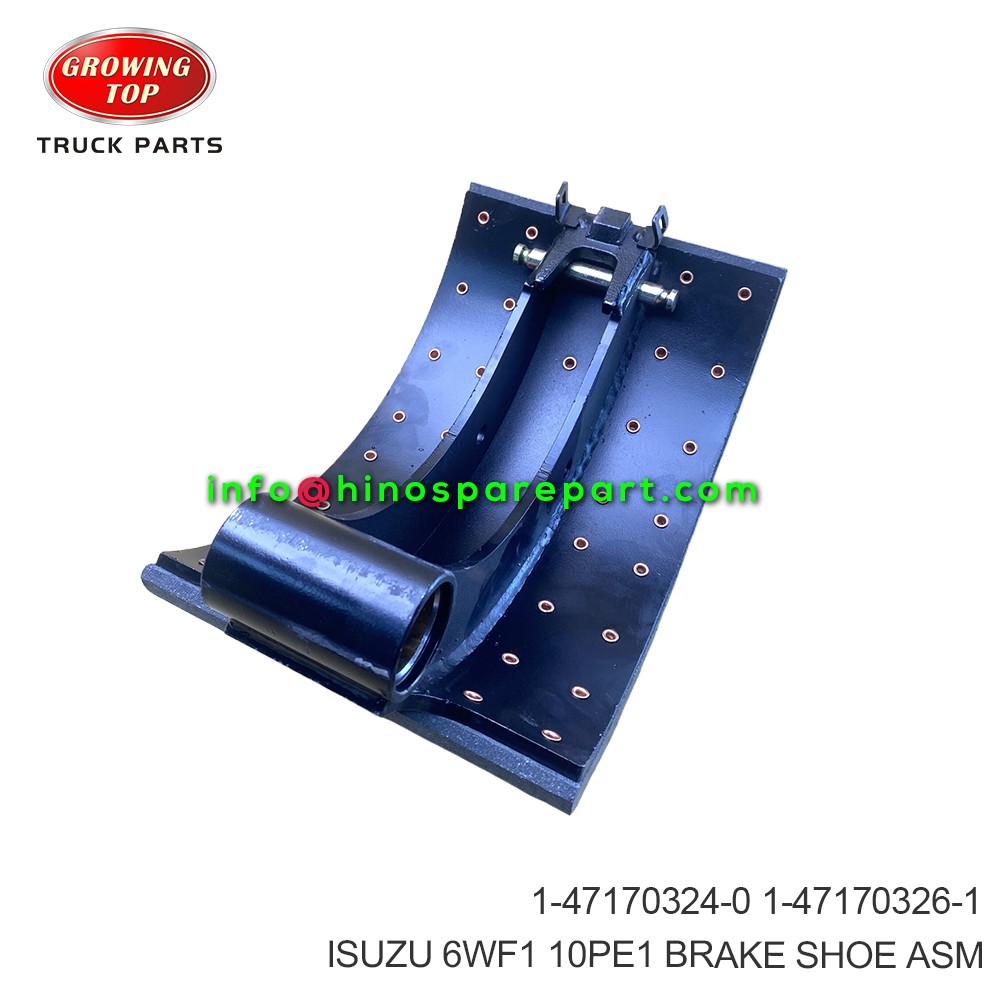 ISUZU 6WF1 10PE1 BRAKE SHOE ASM 1-47170324-0