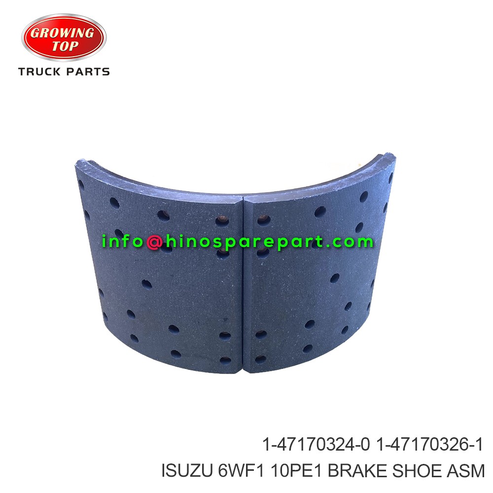 ISUZU 6WF1 10PE1 BRAKE SHOE ASM 1-47170324-0