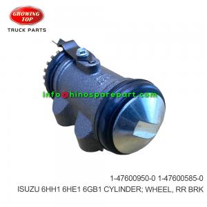 ISUZU 6HH1 6HE1 6GB1 6BD1 CYLINDER; WHEEL, RR BRK 1-47600950-0
