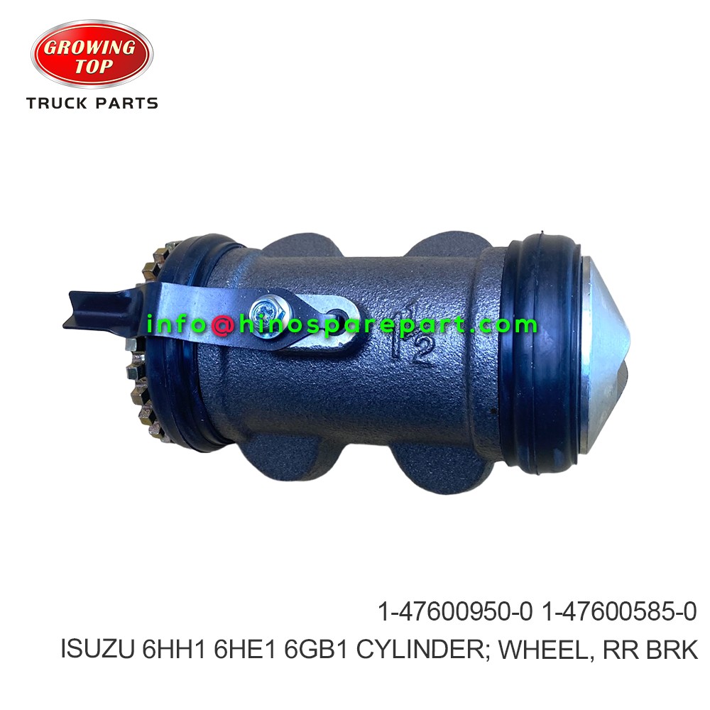 ISUZU 6HH1 6HE1 6GB1 6BD1 CYLINDER; WHEEL, RR BRK 1-47600950-0