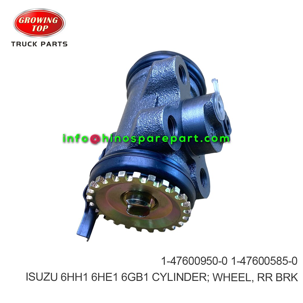 ISUZU 6HH1 6HE1 6GB1 6BD1 CYLINDER; WHEEL, RR BRK 1-47600950-0