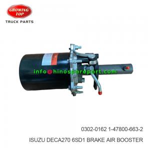 ISUZU DECA270 6SD1 BRAKE AIR BOOSTER  1-47800-663-2