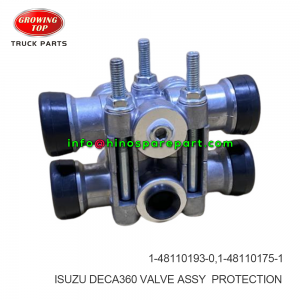 ISUZU DECA360 VALVE ASSY  PROTECTION 1-48110193-0 ISUZU DECA360 VALVE ASSY  PROTECTION 1-48110193-0