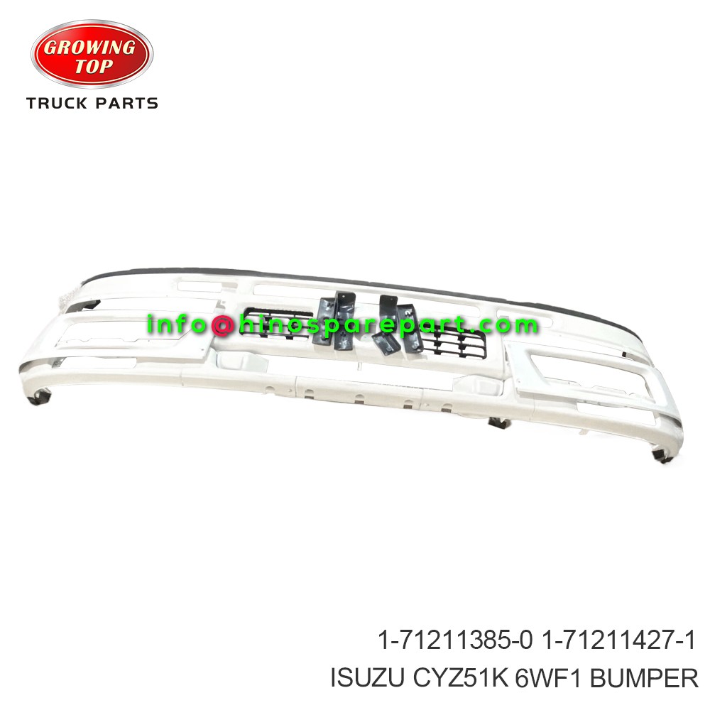 ISUZU CYZ51K 6WF1 BUMPER 1-71211385-0