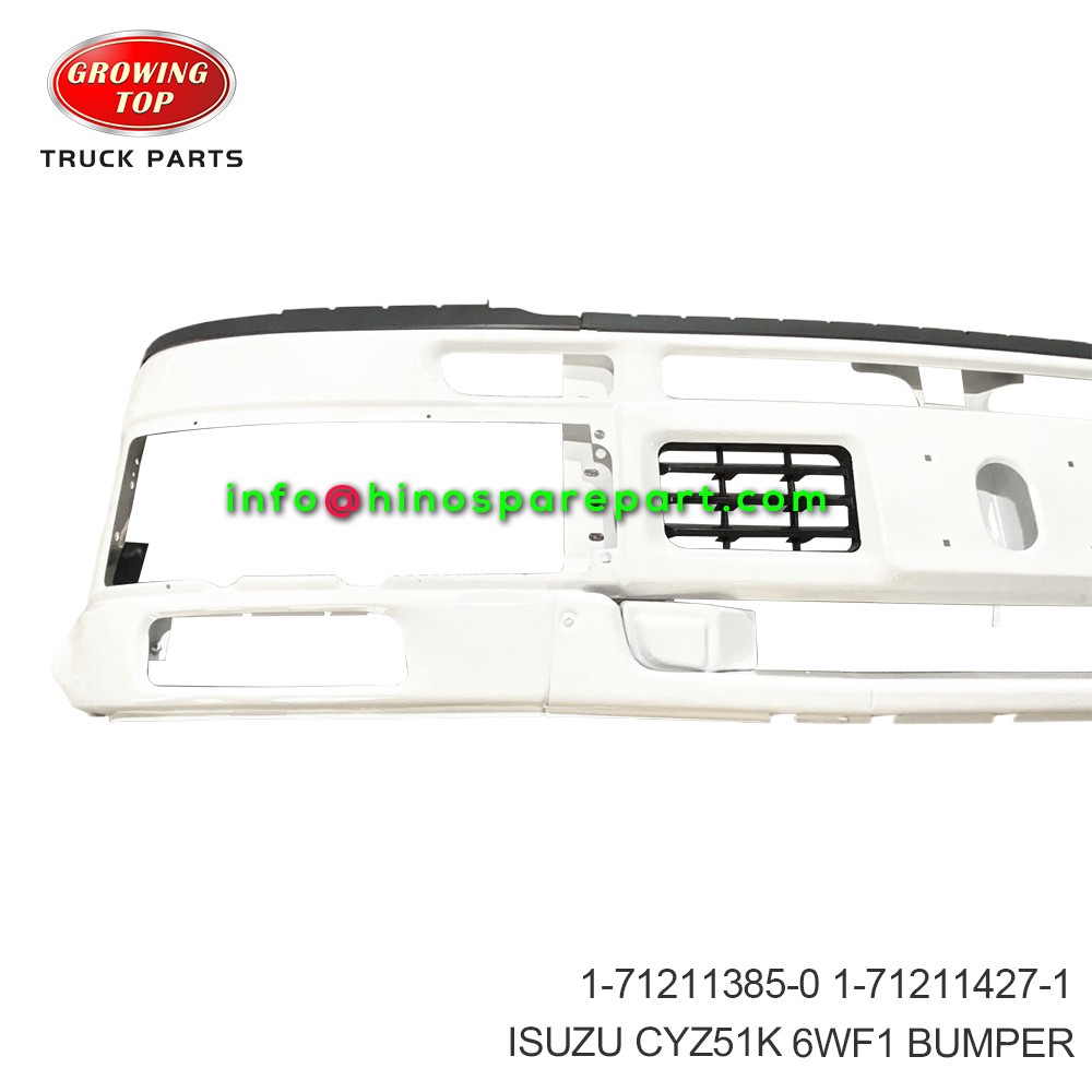 ISUZU CYZ51K 6WF1 BUMPER 1-71211385-0