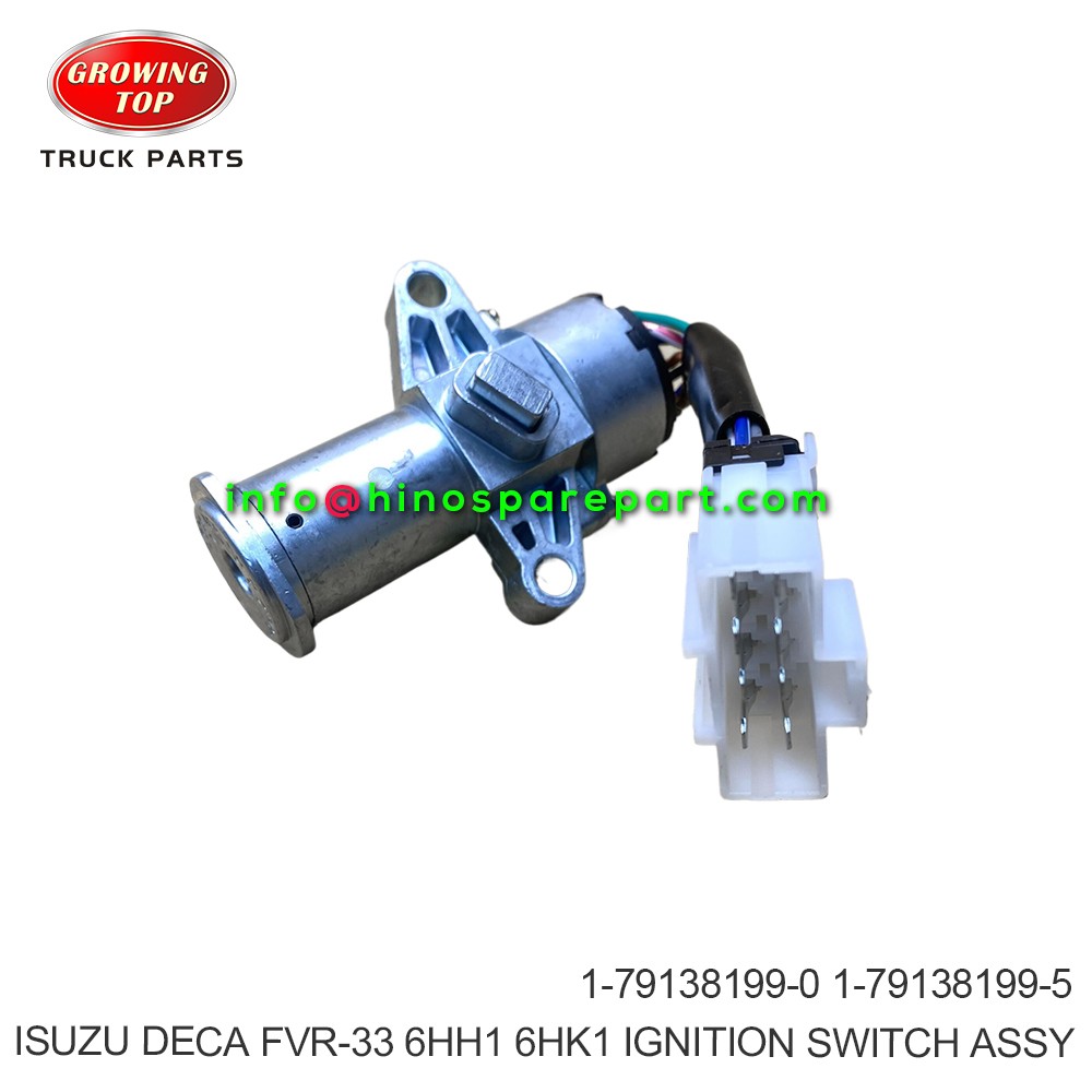 ISUZU DECA FVR-33 6HH1 6HK1 IGNITION SWITCH ASSY 1-79138199-0