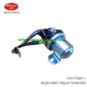 ISUZU 6WF1 RELAY STARTER 1-81171097-1