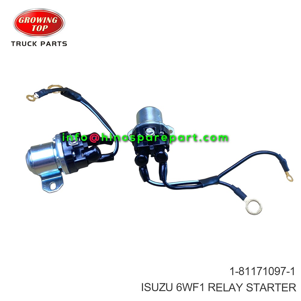 ISUZU 6WF1 RELAY STARTER 1-81171097-1