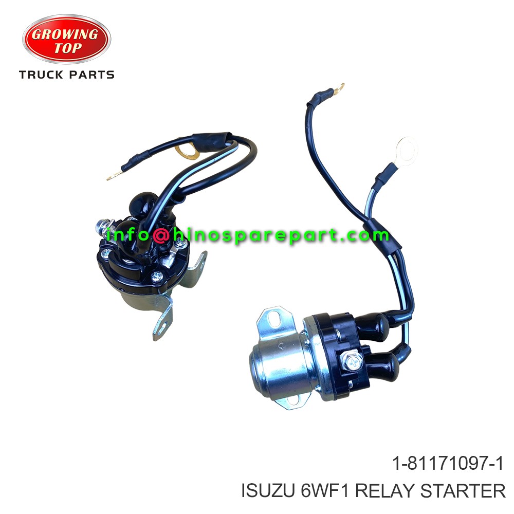 ISUZU 6WF1 RELAY STARTER 1-81171097-1
