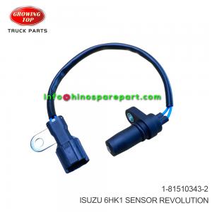 ISUZU 6HK1 SENSOR REVOLUTION 1-81510343-2