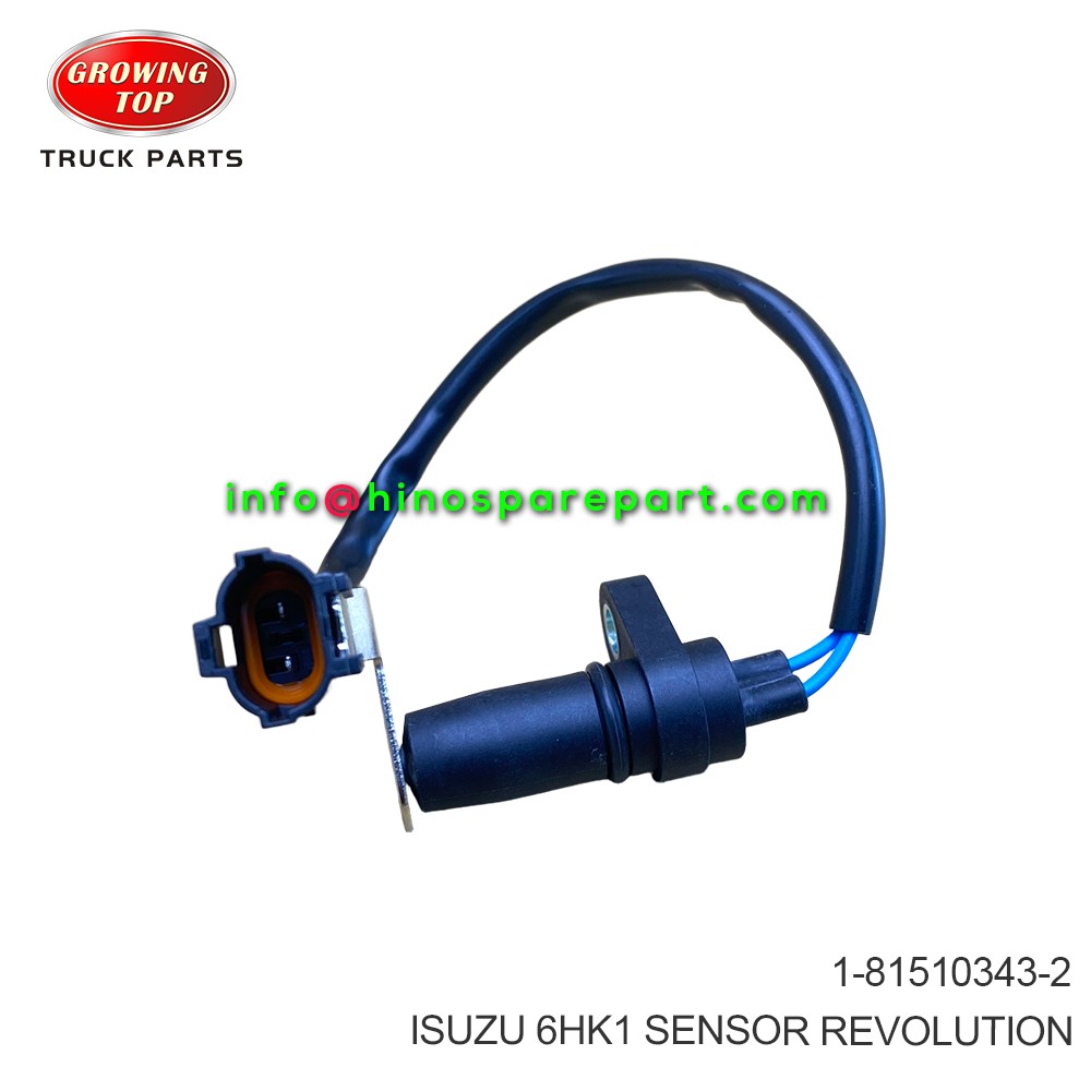 ISUZU 6HK1 SENSOR REVOLUTION 1-81510343-2