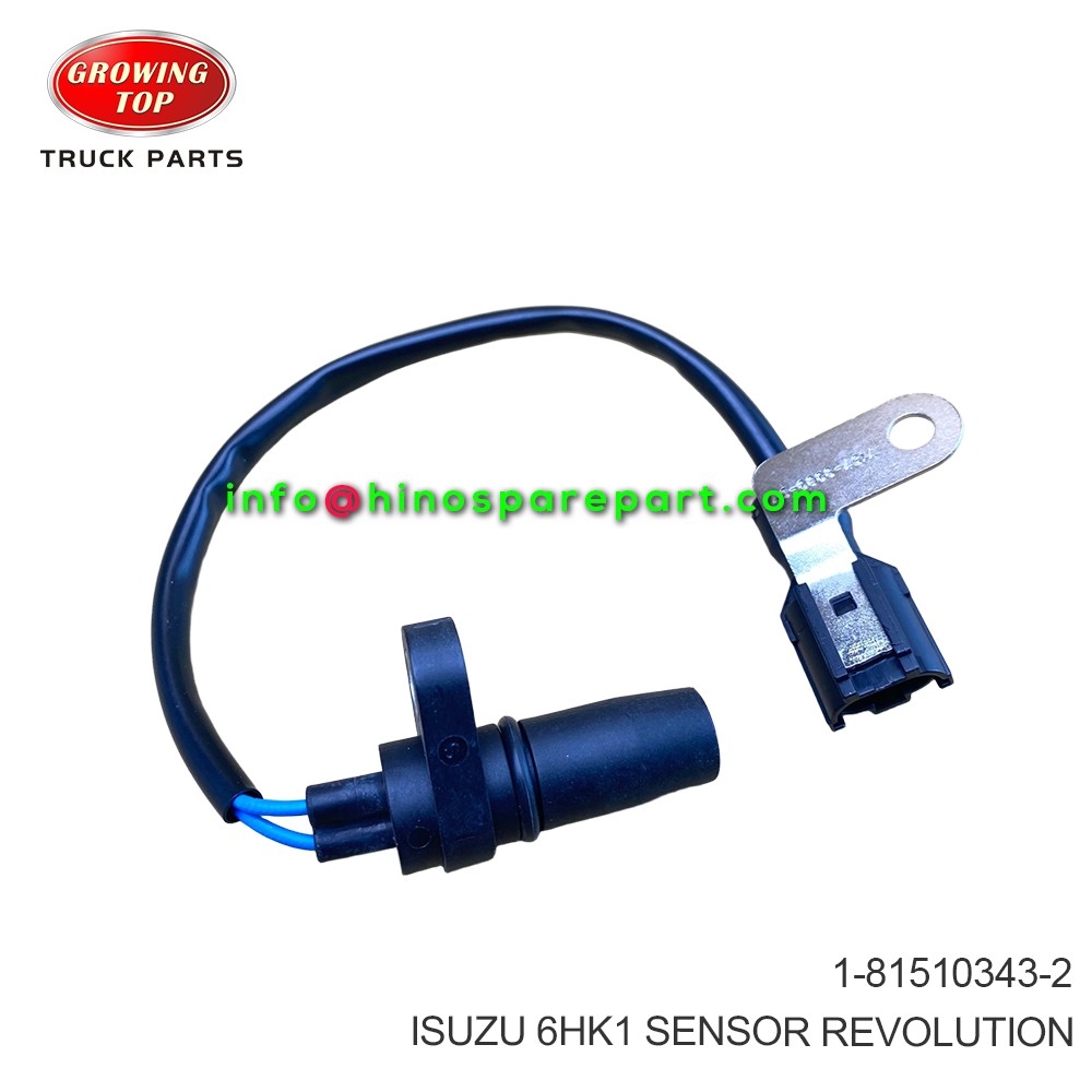 ISUZU 6HK1 SENSOR REVOLUTION 1-81510343-2