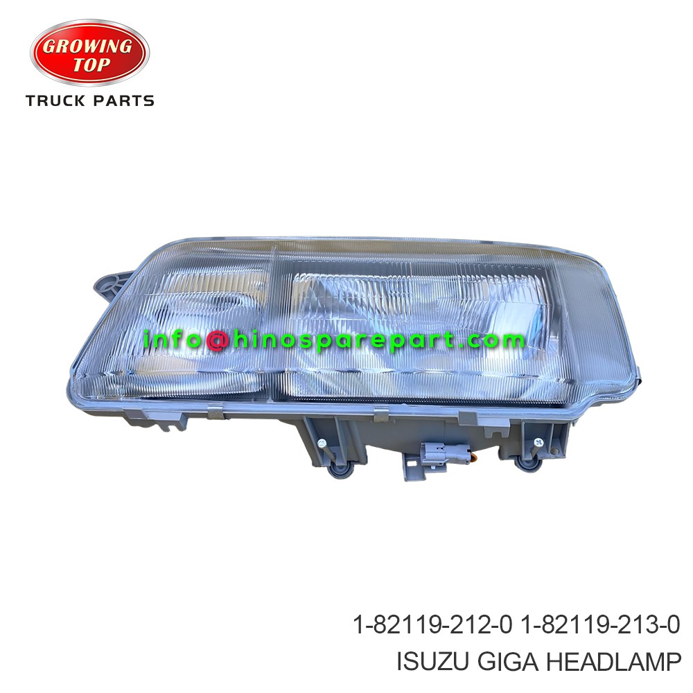 ISUZU GIGA HEADLAMP 1-82119-212-0
