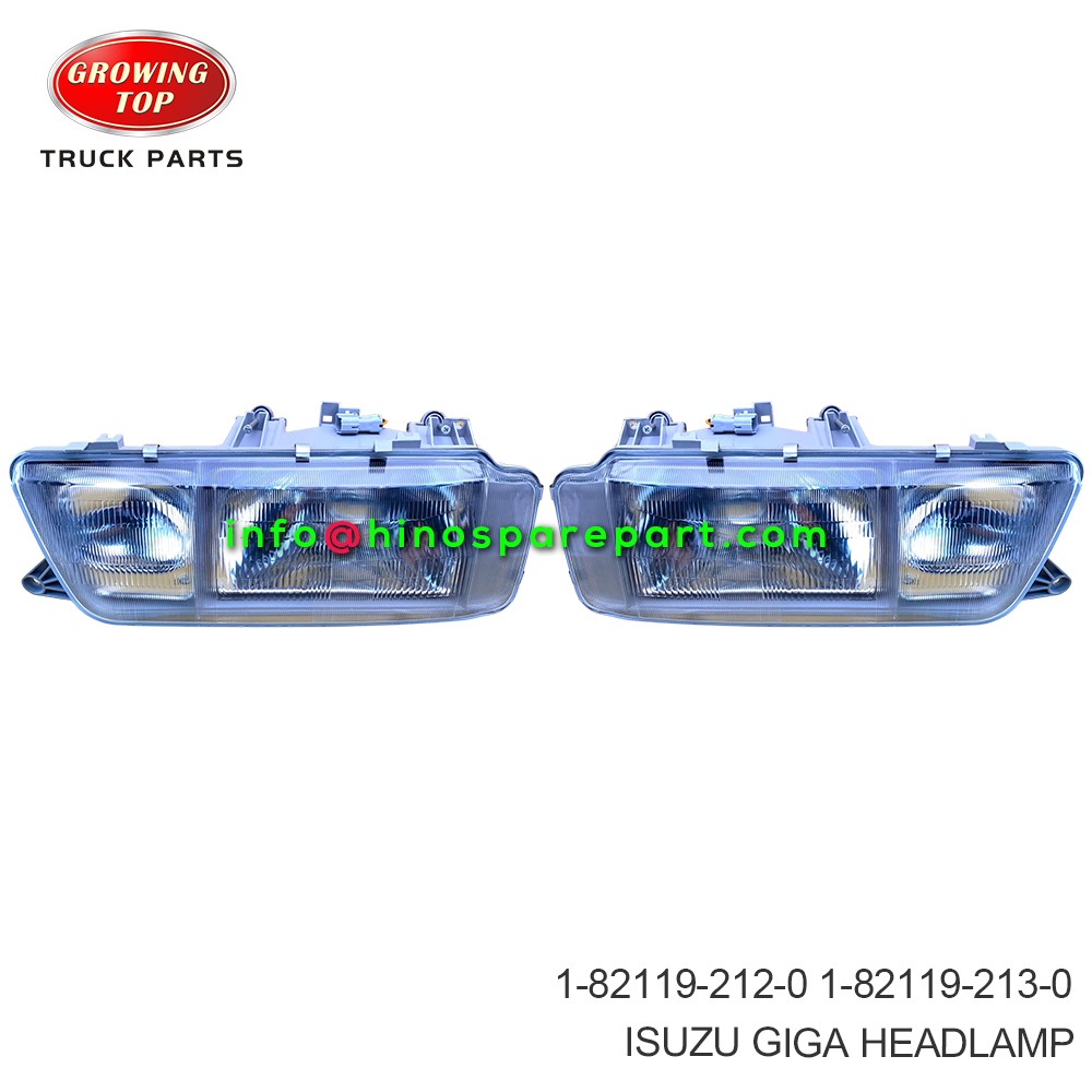 ISUZU GIGA HEADLAMP 1-82119-212-0