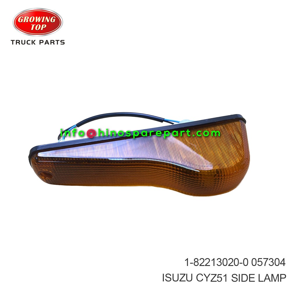 ISUZU CYZ51 SIDE LAMP 1-82213020-0