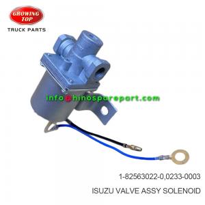 ISUZU VALVE ASSY SOLENOID 1-82563022-0
