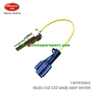 ISUZU CVZ CXZ GAGE ASSY WATER 1-83161030-0