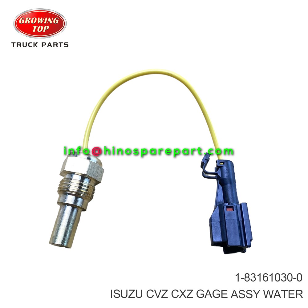 ISUZU CVZ CXZ GAGE ASSY WATER 1-83161030-0
