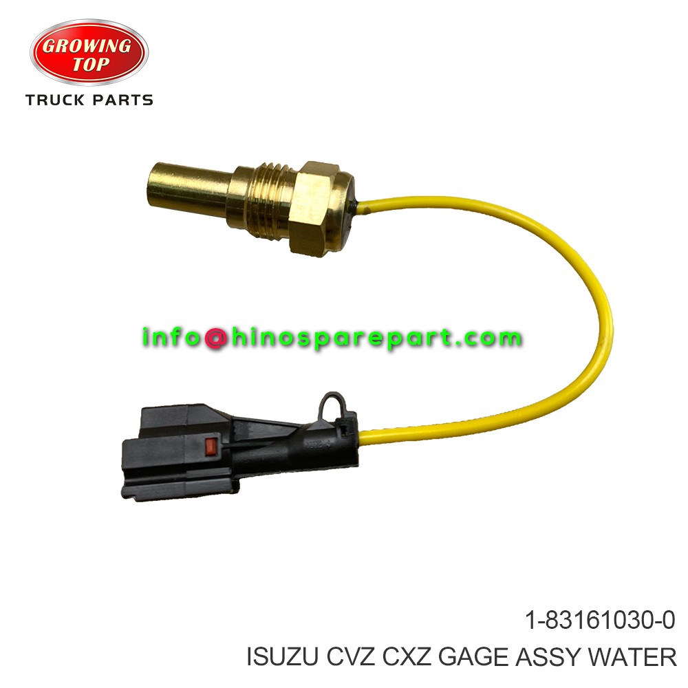 ISUZU CVZ CXZ GAGE ASSY WATER 1-83161030-0