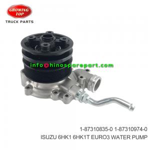 ISUZU 6HK1 6HK1T EURO3  WATER PUMP  1-87310835-0