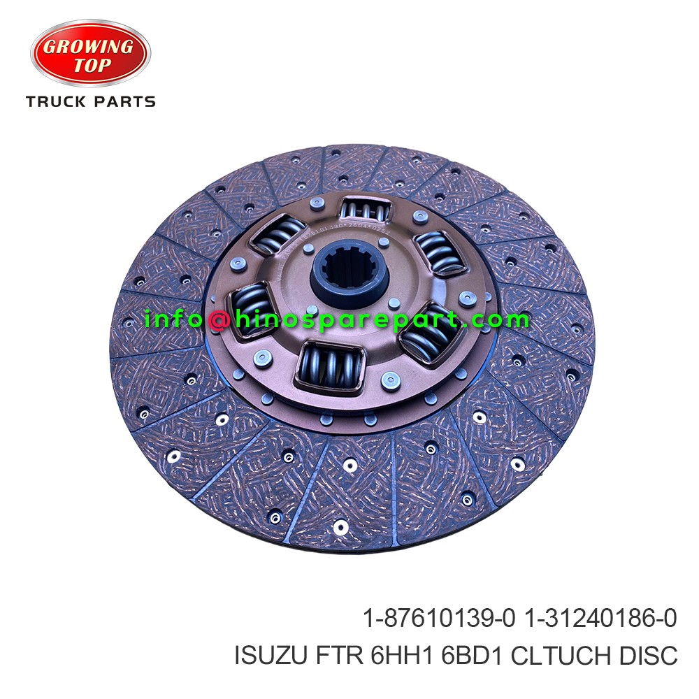 ISUZU FTR 6HH1 6BD1 CLTUCH DISC 1-87610139-0