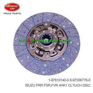 ISUZU FRR FSR FVR 4HK1 CLTUCH DISC 1-87610140-0