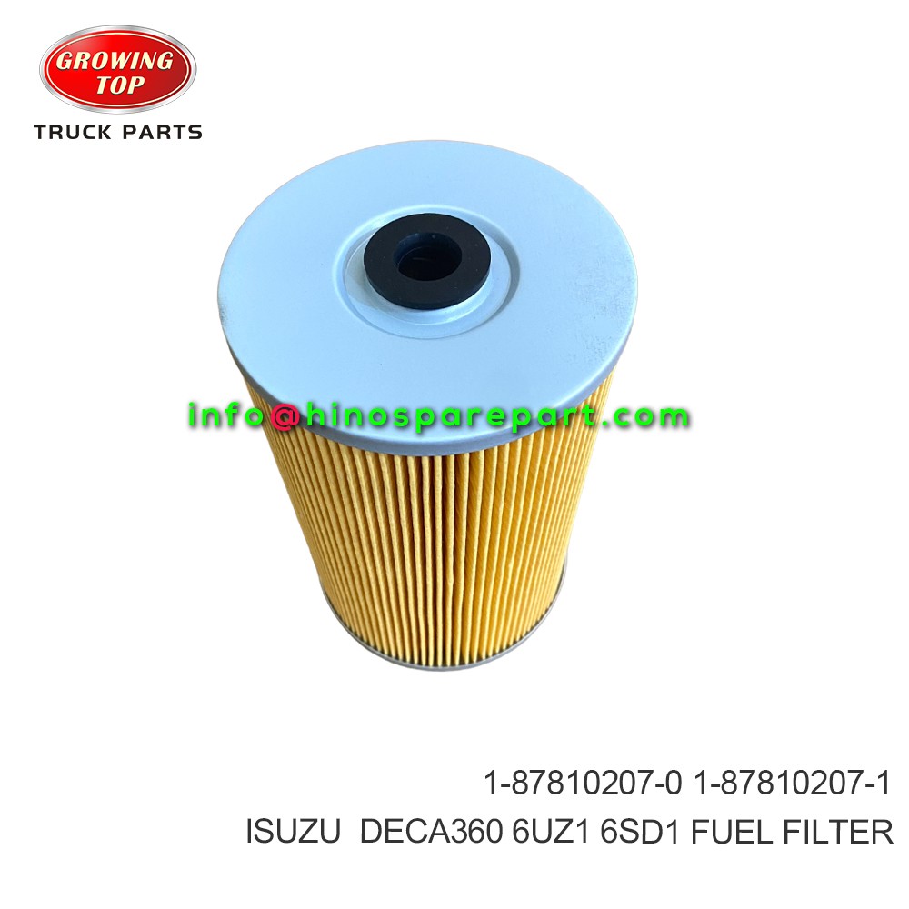ISUZU DECA360 6UZ1 6SD1 FUEL FILTER 1-87810207-0