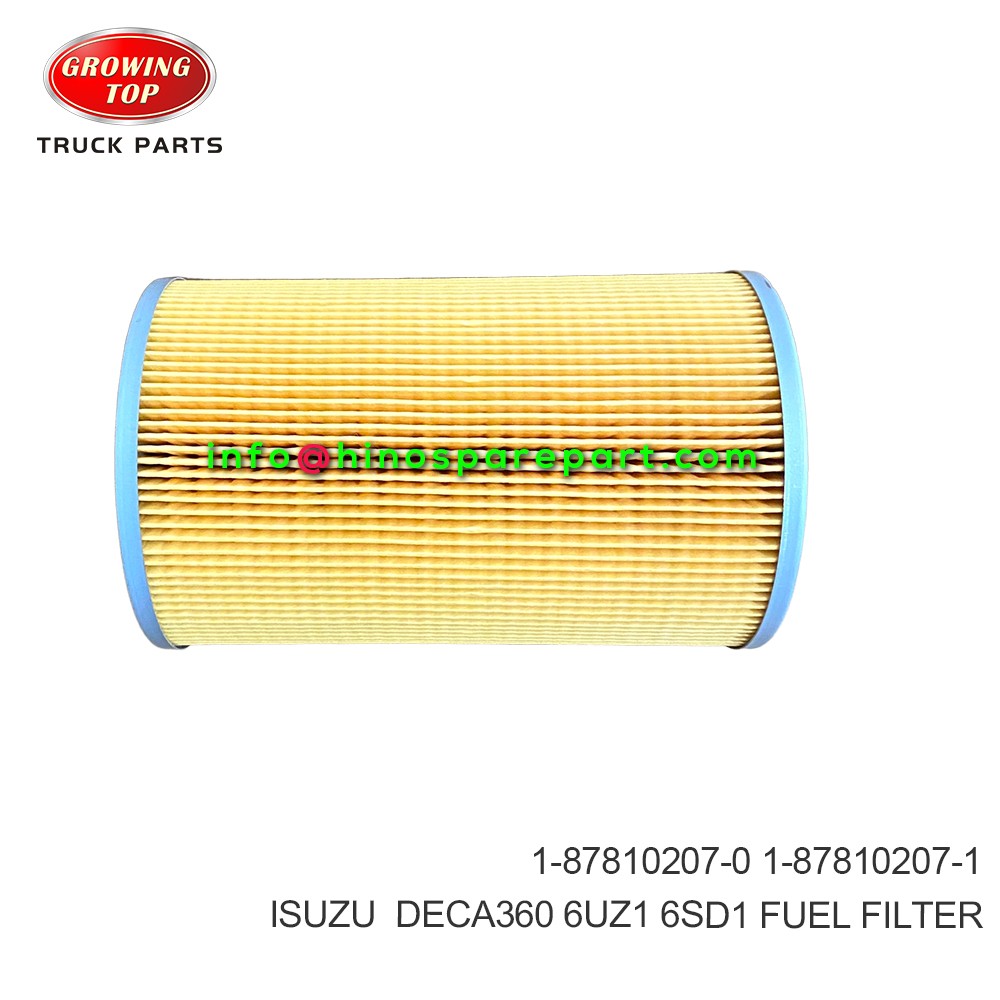 ISUZU  DECA360 6UZ1 6SD1 FUEL FILTER 1-87810207-0
