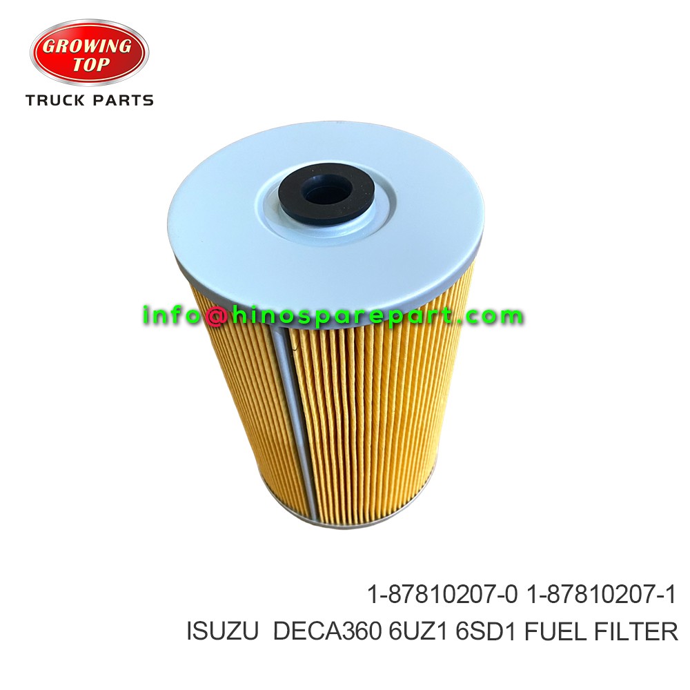 ISUZU  DECA360 6UZ1 6SD1 FUEL FILTER 1-87810207-0