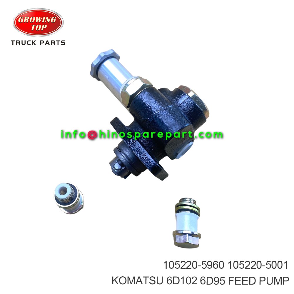 KOMATSU 6D102 6D95 FEED PUMP 105220-5960