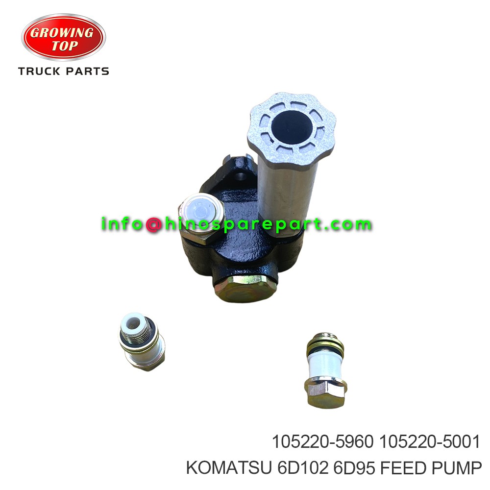 KOMATSU 6D102 6D95 FEED PUMP 105220-5960