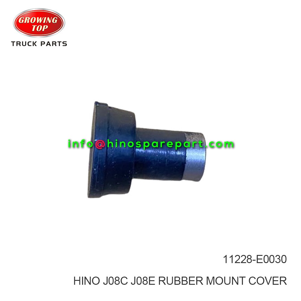 HINO J08C J08E RUBBER; MOUNT, COVER 11228-E0030