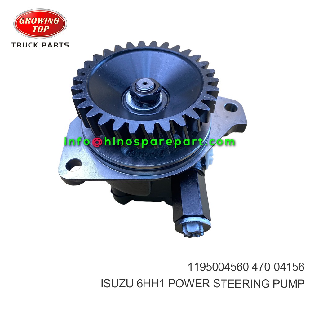 ISUZU 6HH1 POWER STEERING PUMP 1195004560