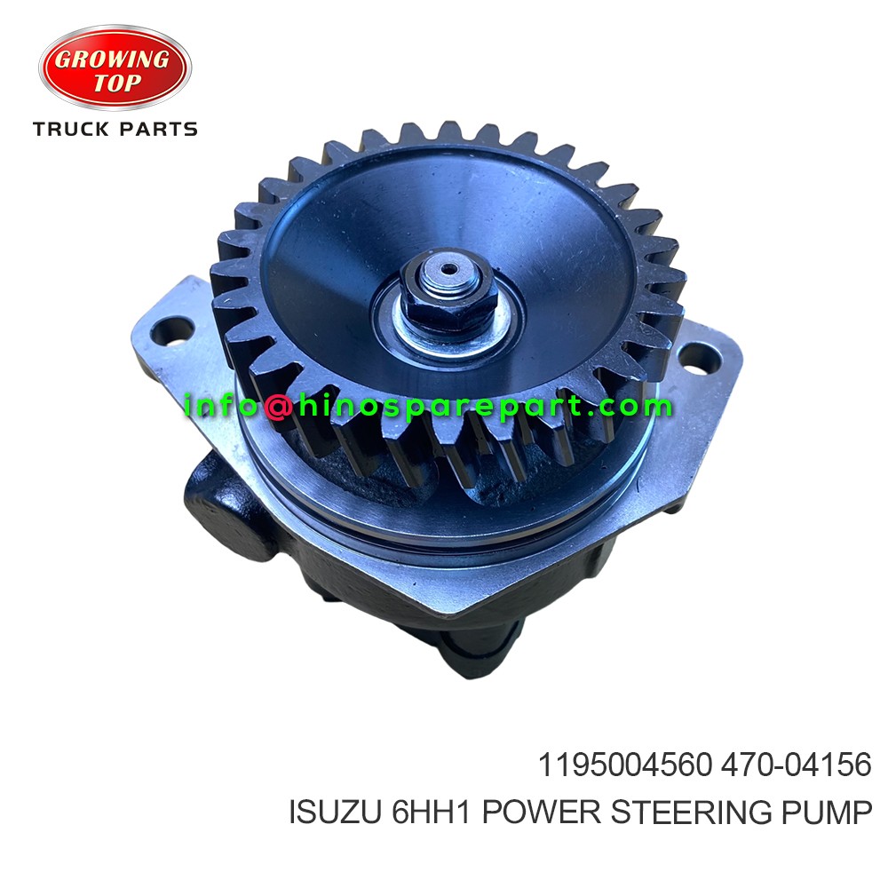 ISUZU 6HH1 POWER STEERING PUMP 1195004560