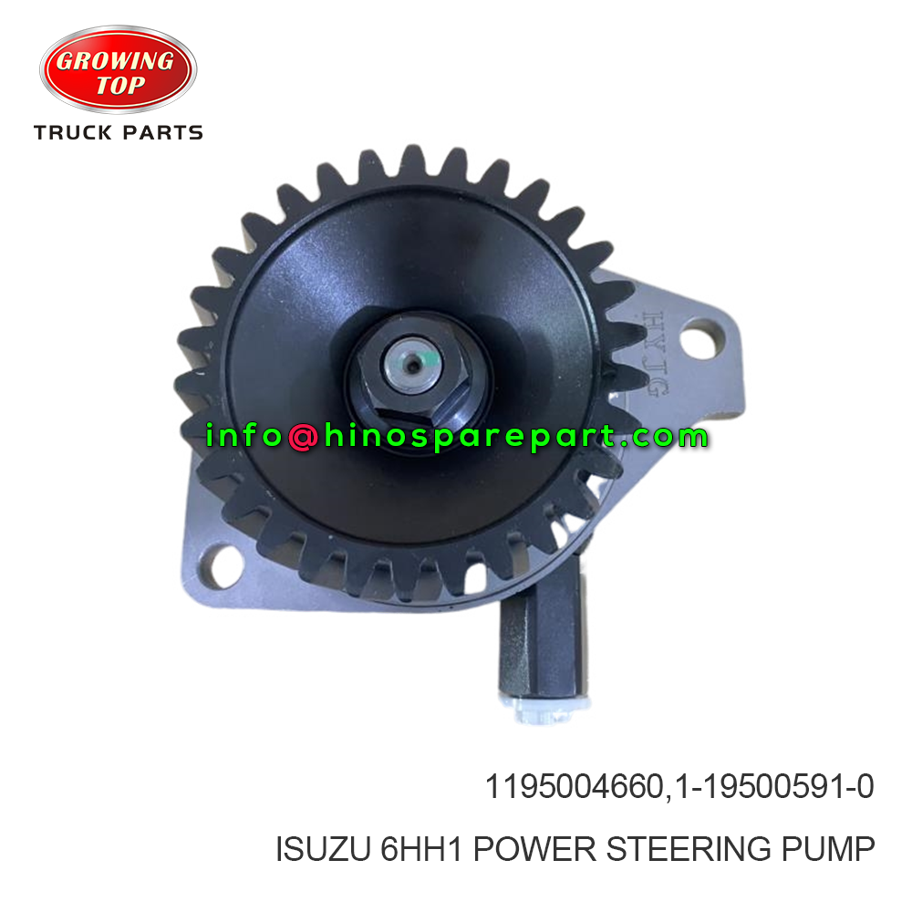 ISUZU 6HH1 POWER STEERING PUMP,1195004660