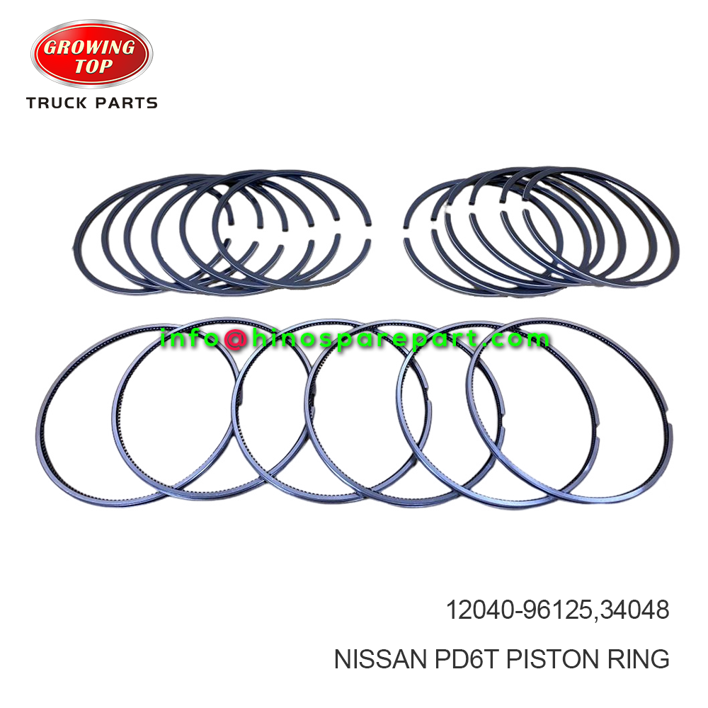 NISSAN PD6T PISTON RING 12040-96125