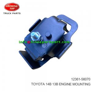 TOYOTA 14B 13B ENGINE MOUNTING 12361-56070
