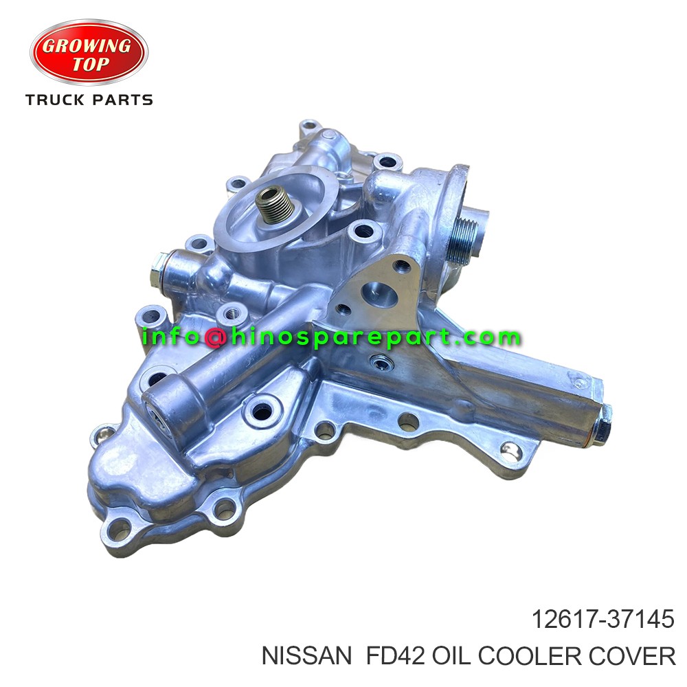 NISSAN FD42 OIL COOLER COVER 12617-37145