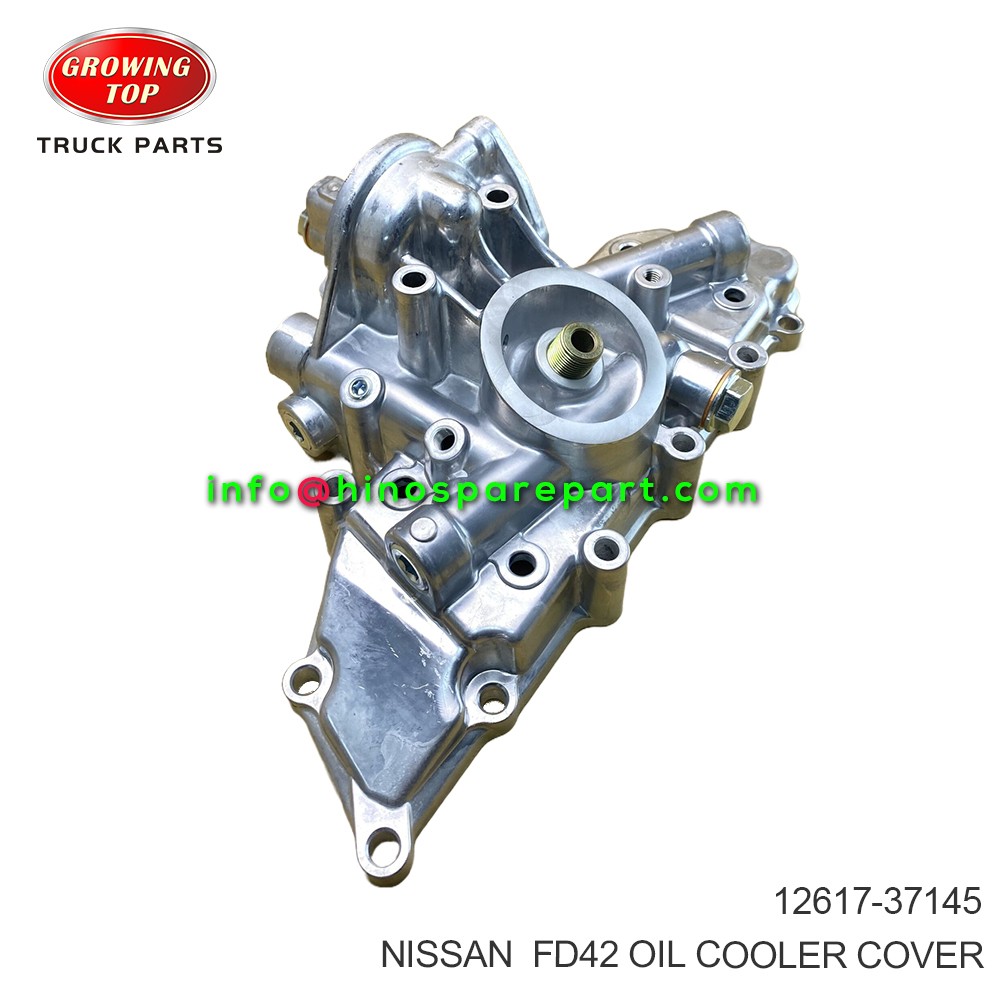 NISSAN FD42 OIL COOLER COVER 12617-37145