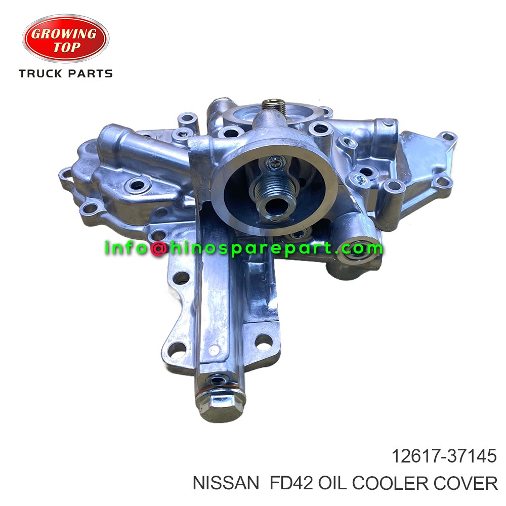 NISSAN FD42 OIL COOLER COVER 12617-37145