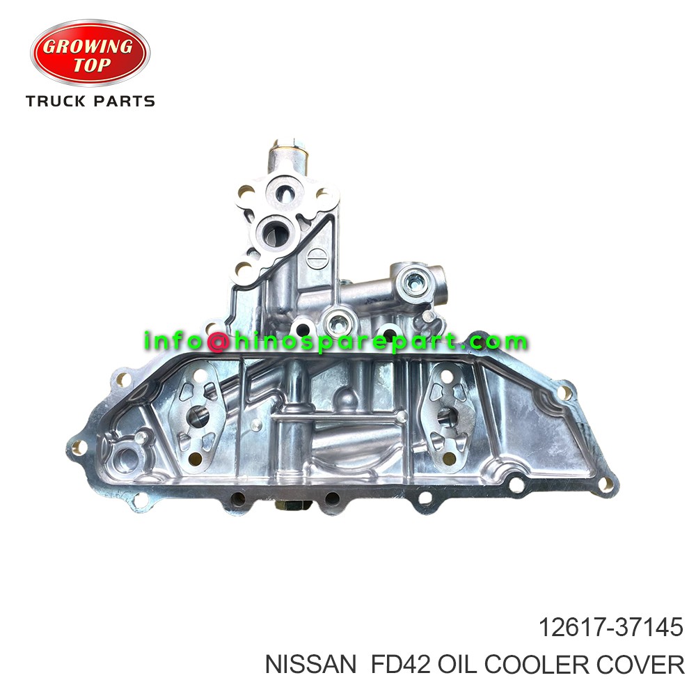 NISSAN FD42 OIL COOLER COVER 12617-37145