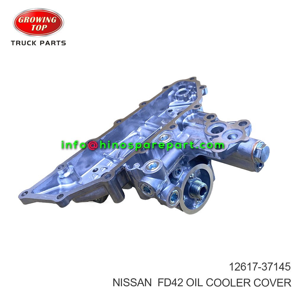 NISSAN FD42 OIL COOLER COVER 12617-37145