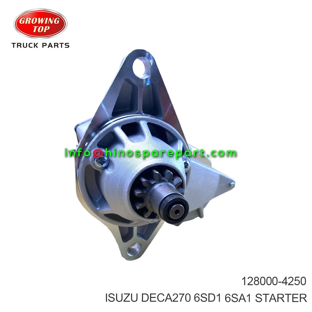 ISUZU DECA270 6SD1 6SA1 STARTER 128000-4250