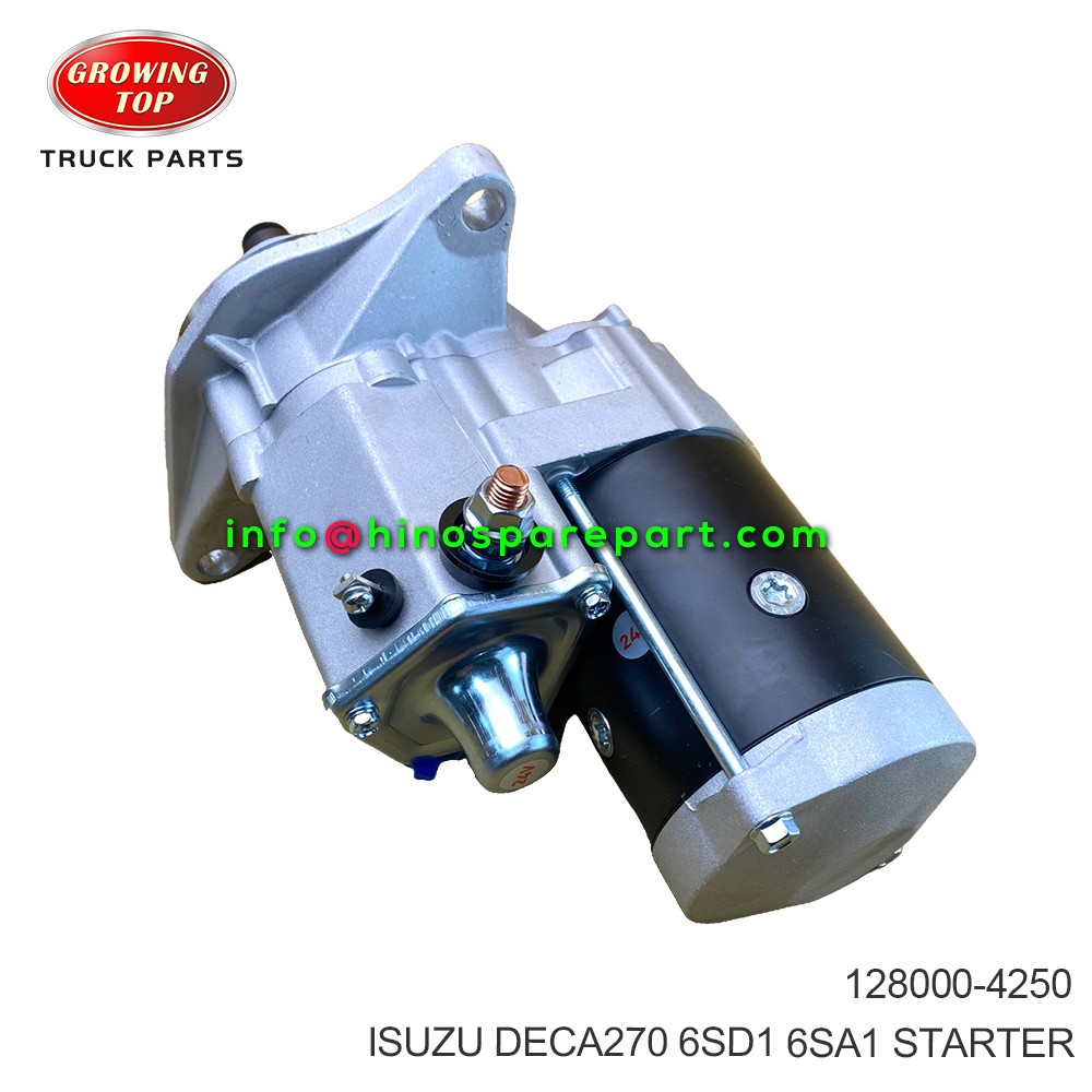 ISUZU DECA270 6SD1 6SA1 STARTER 128000-4250