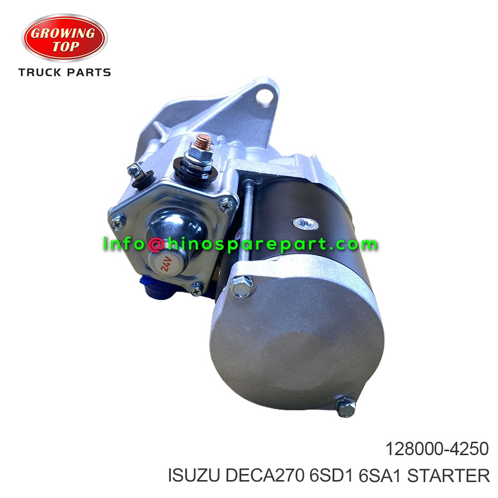ISUZU DECA270 6SD1 6SA1 STARTER 128000-4250