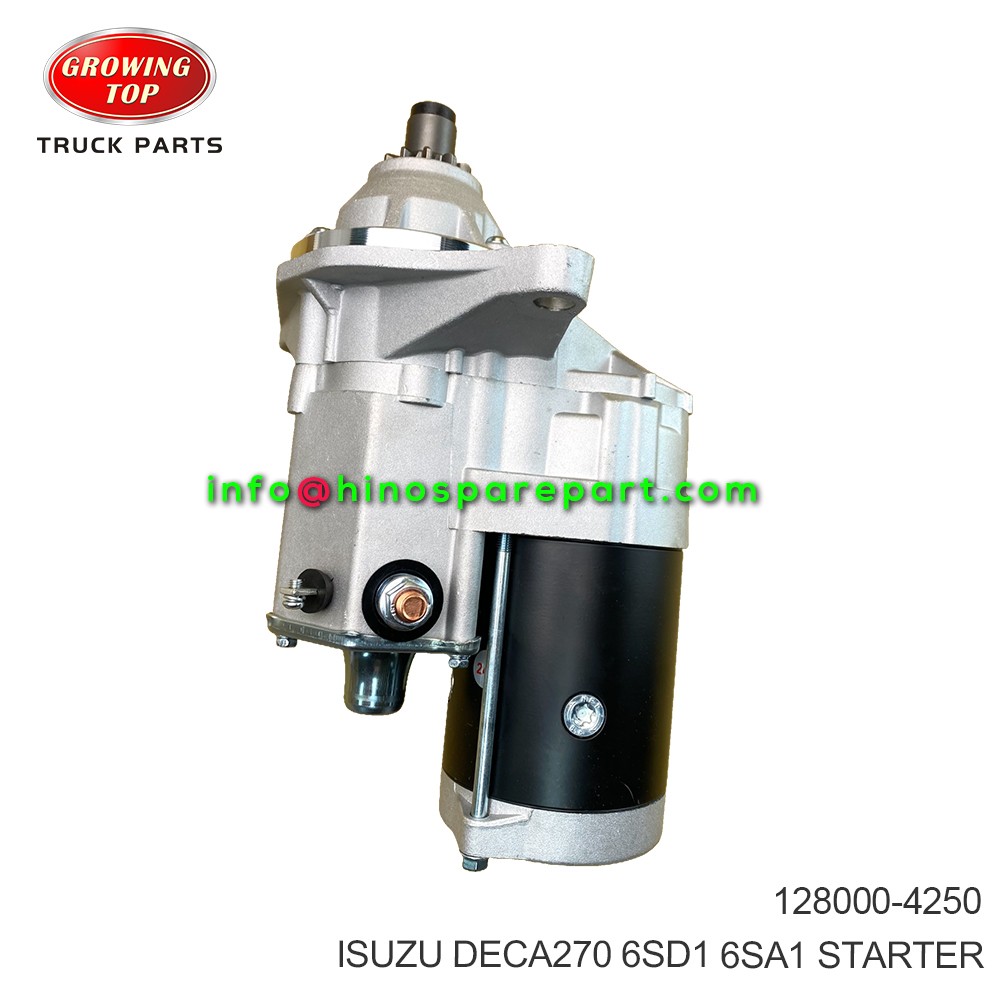 ISUZU DECA270 6SD1 6SA1 STARTER 128000-4250