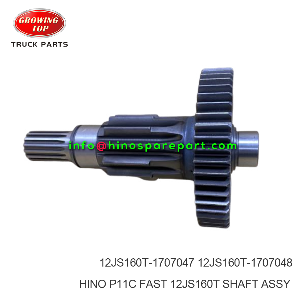 HINO P11C FAST 12JS160T SHAFT ASSY 12JS160T-1707047
