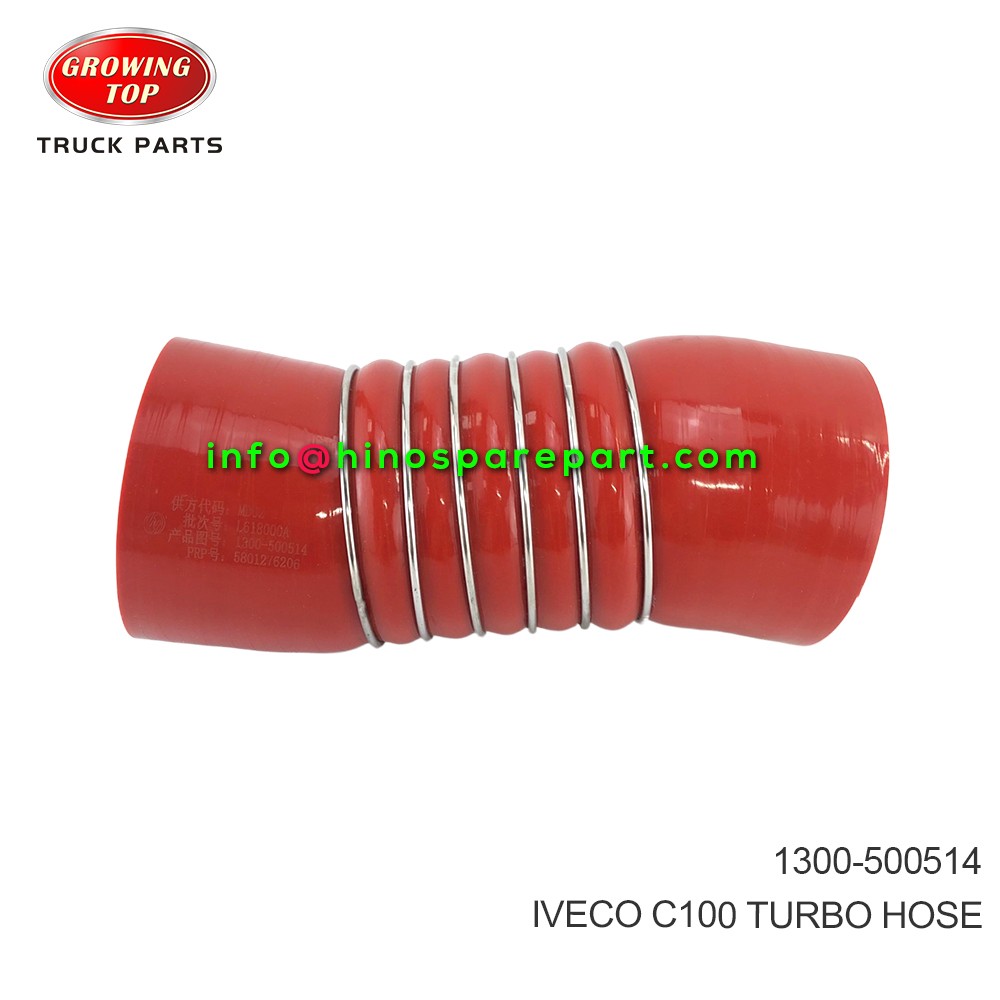 IVECO C100 TURBO HOSE 1300-500514